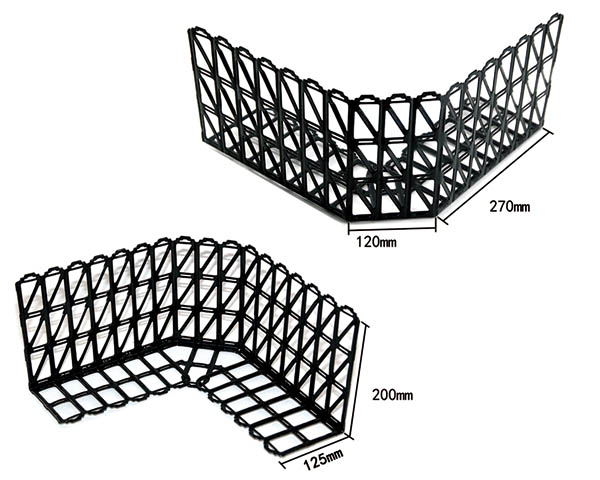 金属网式隔板-转角