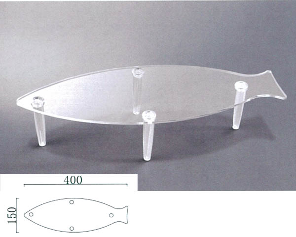 TF-003 鱼型有机玻璃展台