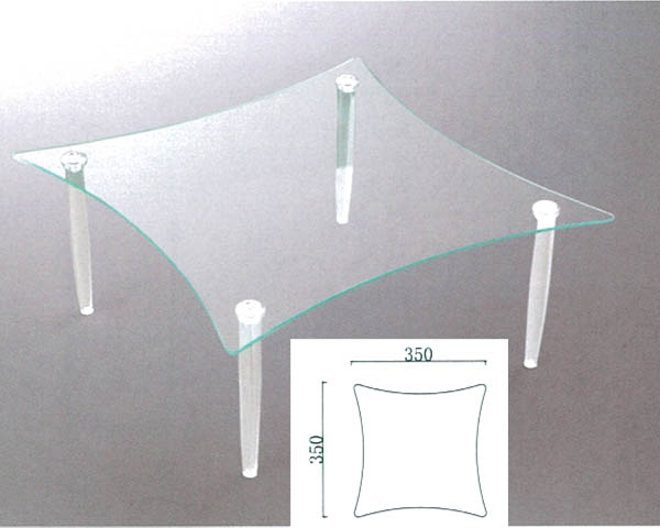 TF-007 内弧型有机玻璃展台